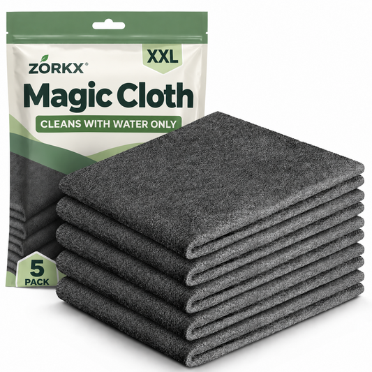 Zorkx Magic Cleaning Cloth (5-Pack)